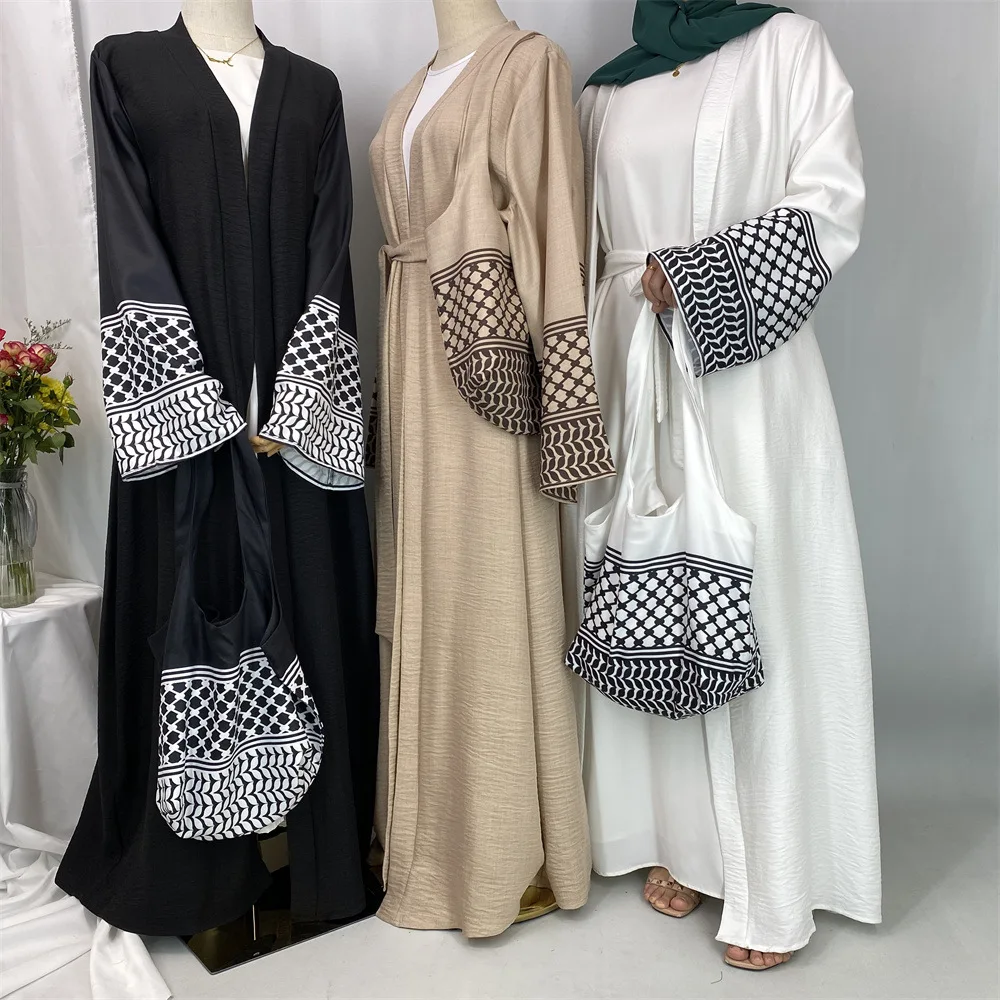 Muslim Long Dress Women Open A - Women Bags Dubai ulasan dan harga