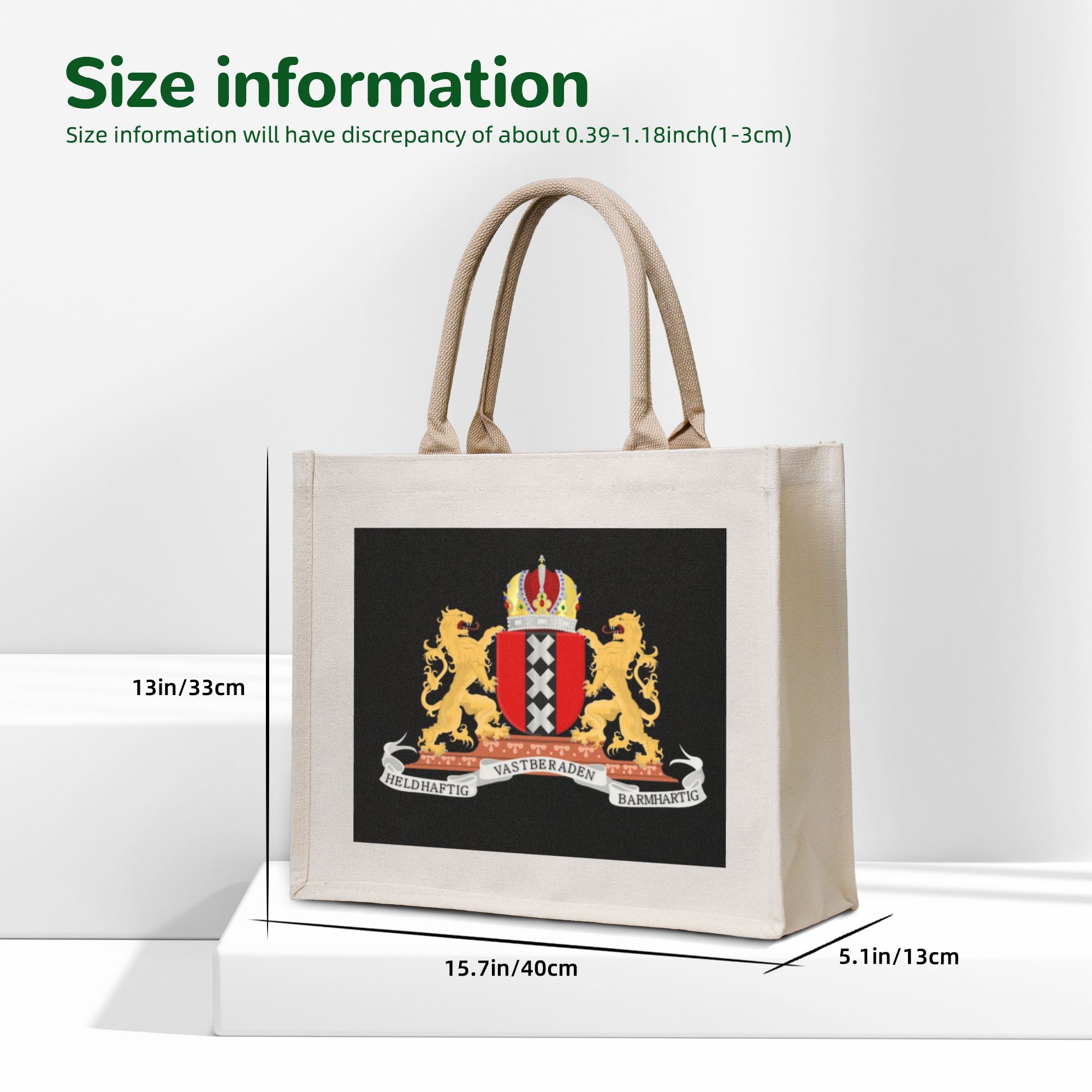 Custom Amsterdam Coat Of Arms  - Women Bags Netherlands ulasan dan harga