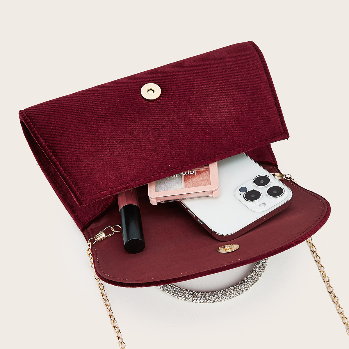 Women's Evening Bag, Faux Sued - Women'S Bags Holiday ulasan dan harga
