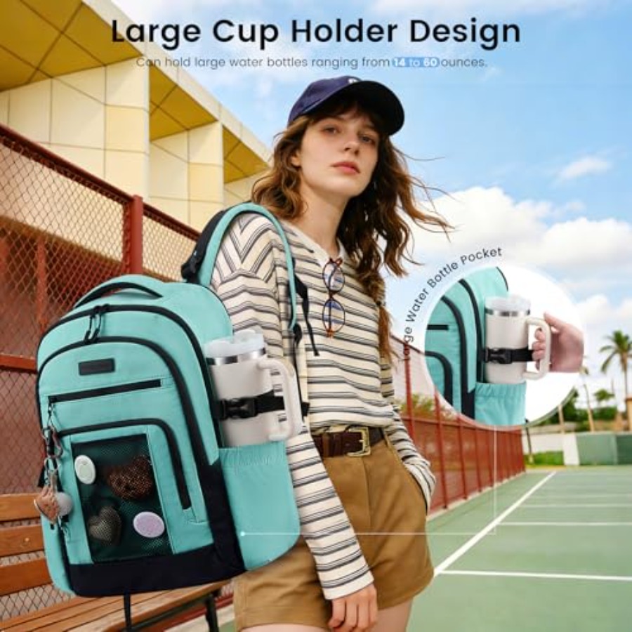 Laptop Backpack for Women with - Women Bags Waterproof ulasan dan harga