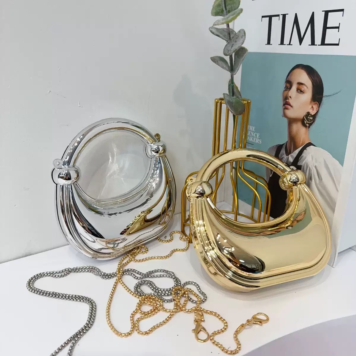 Mini Golden Evening Bag Purses - Women'S Evening Bags ulasan dan harga