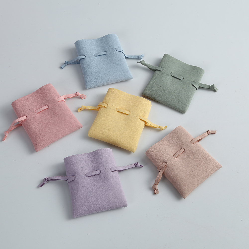 5Pcs Microfiber Pouch Jewelry  - Flap Bag Envelope ulasan dan harga