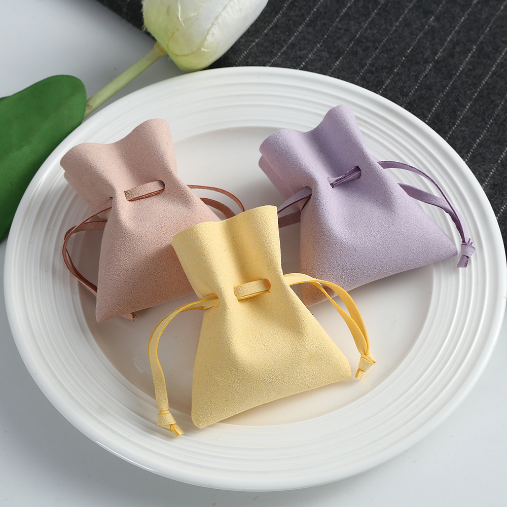 5Pcs Microfiber Pouch Jewelry  - Flap Bag Envelope ulasan dan harga
