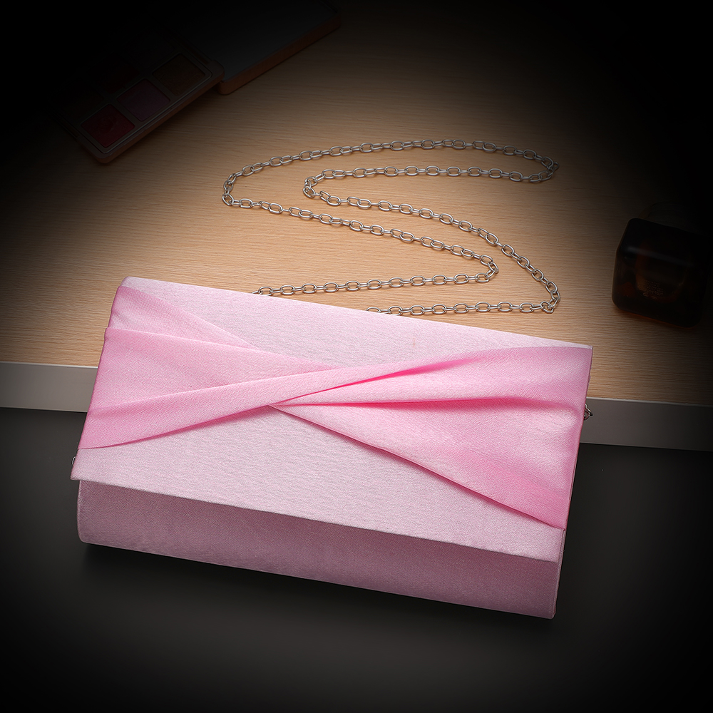 New satin evening bag with pre - Flap Bag Envelope ulasan dan harga