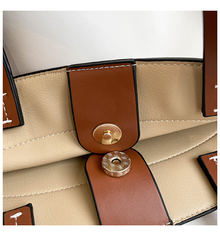 Sewing Thread PU Shoulder Bags - Women Bags Discount ulasan dan harga
