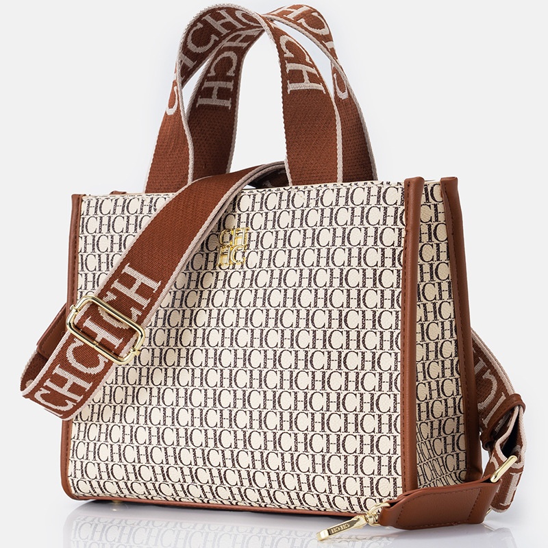 CHCH Fashion Monogram Print Hi - Women Bags Logo ulasan dan harga