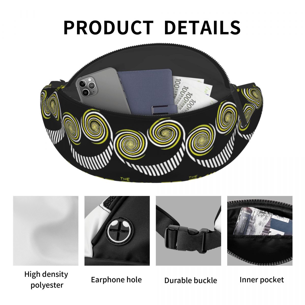 Crossbody Waist Bag The Smiler - Women Bags Uk ulasan dan harga