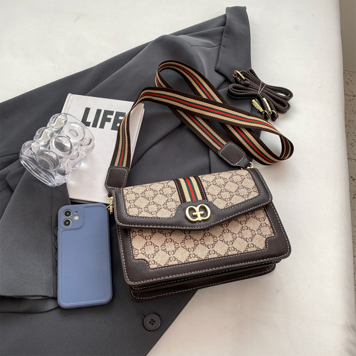 Fashion Classic Women Shoulder - Women Bags Logo ulasan dan harga