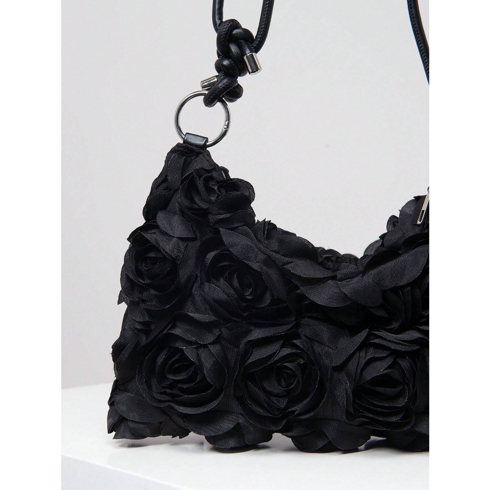 Floral Hollow-Out Woven Should - Women'S Bags Holiday ulasan dan harga