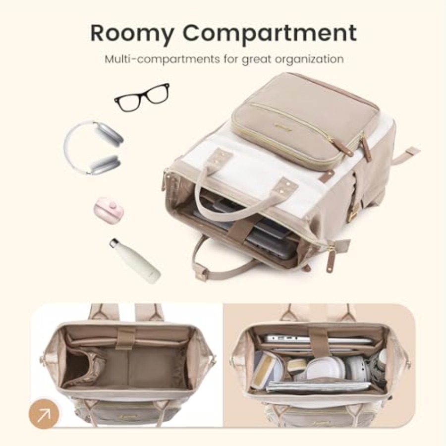 Laptop Backpack for Women Work - Women Bags Waterproof ulasan dan harga