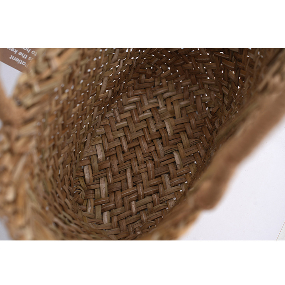 Handmade Wicker Rattan Bag Boh - Basket Bag Wicker ulasan dan harga