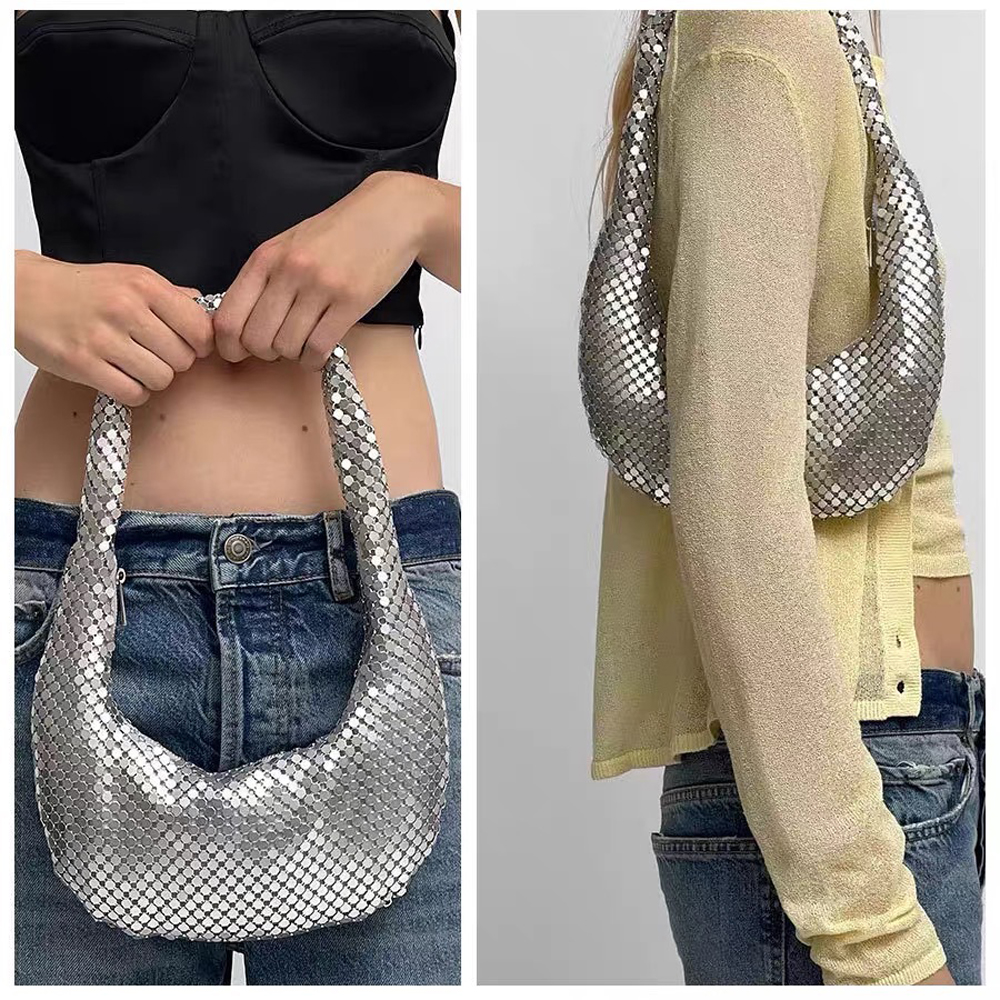 Handle Shining Evening Clutch  - Women'S Evening Bags ulasan dan harga