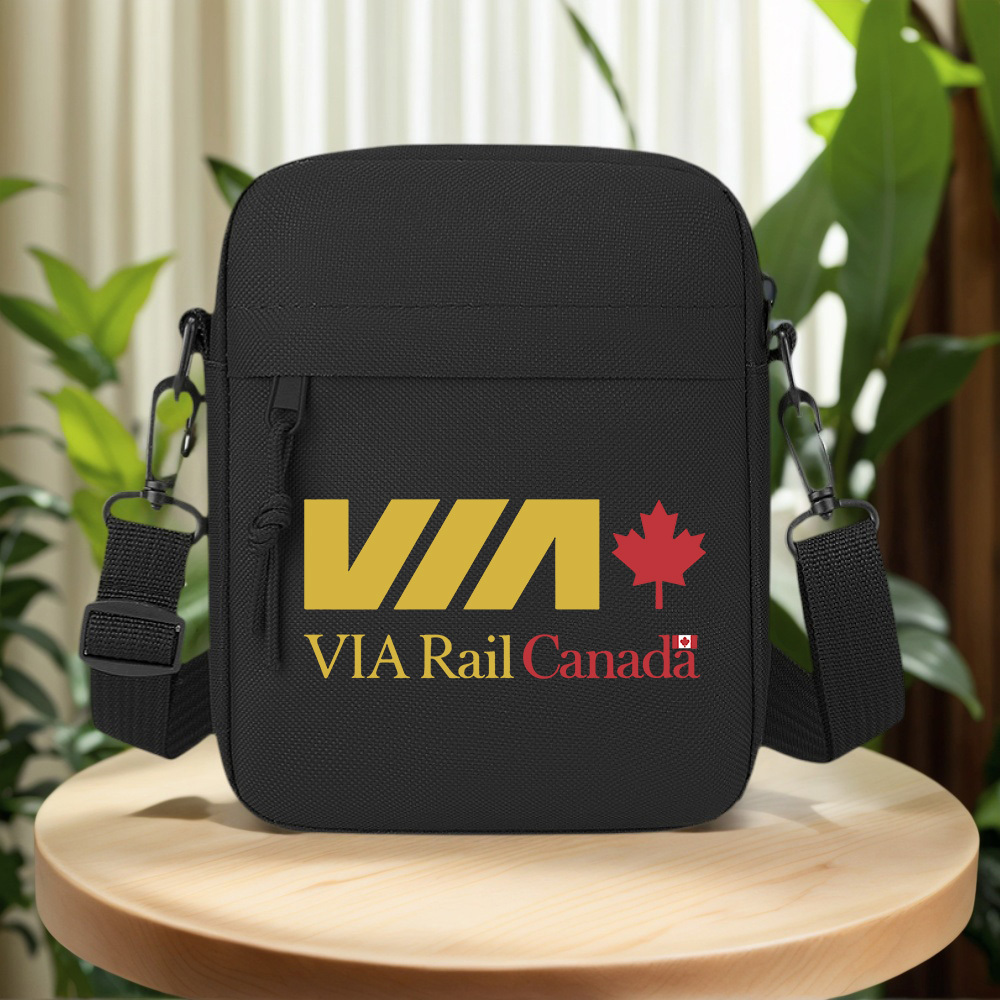 VIA logo,maple leaf,Canada tex - Women Bags Canada ulasan dan harga