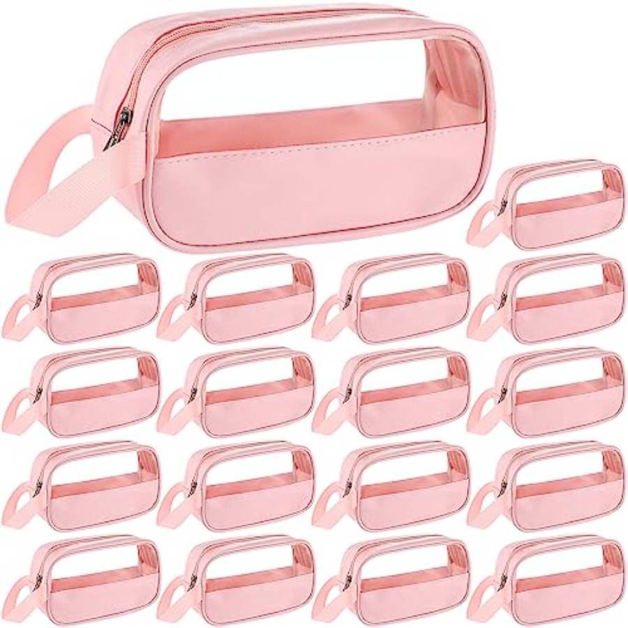 18 Pcs Clear Cosmetic Bags Bul - Women Bags Waterproof ulasan dan harga