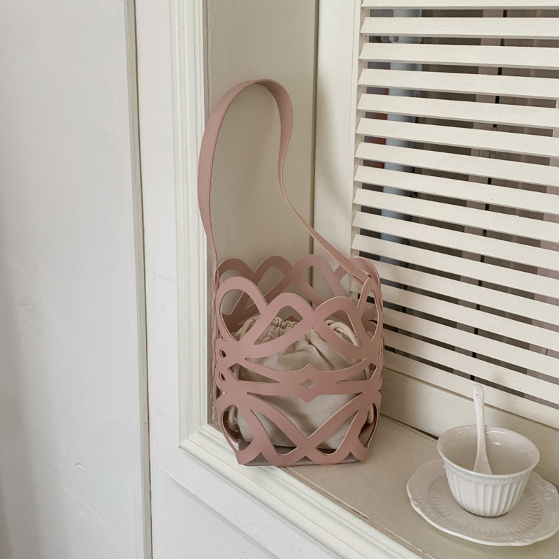 Summer New Hollow Out PU Woven - Women Bags Discount ulasan dan harga
